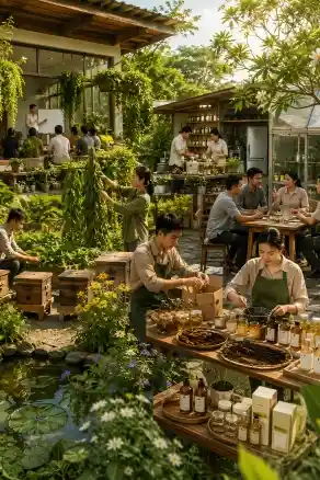 BeVani xây dựng một mô hình tạo nhiều dòng giá trị từ nông nghiệp, sản xuất, kiến thức và cộng đồng