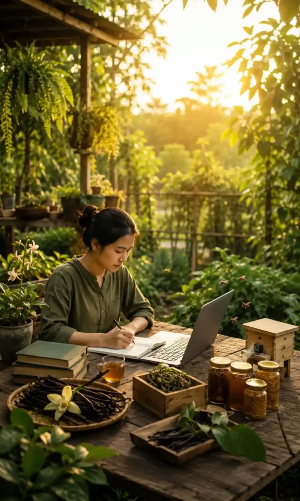 Khởi nghiệp mọi lúc, mọi nơi cùng BeVaNi từ kiến thức, khu vườn, Ong Dú, Vanilla và Internet