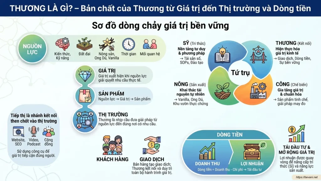 Thương là gì từ giá trị đến thị trường và dòng tiền